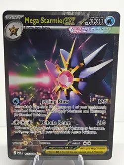 Mega Starmie ex 118/088 me03: Perfect Order Holo Pokemon SIR Illustration Rare - Image 1