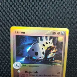 Lairon REVERSE HOLO 2003 Pokemon Ruby and Sapphire 37/109 - Image 3