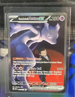 🔥🔥🔥Pokemon TCG Team Rockets Mewtwo EX 281/217🔥🔥🔥 - Image 4