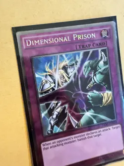 Yu-Gi-Oh! TCG Dimensional Prison NKRT-EN034 Platinum Rare Limited Edition - Image 3