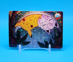 Pokemon Card - Pikachu & Jigglypuff #349 - Vending Machine - Holo - Image 2