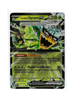 Pokemon TCG - Prismatic Evolutions - Teal Mask Ogerpon EX (012/131) - NM - Image 1