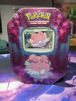 Pokemon 2019 TCG Blissey Strong Bonds Collector's Tin New Sealed - Image 1