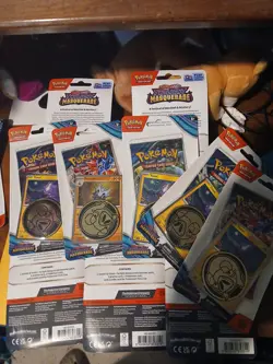 10x Pokemon TCG Twilight Masquerade Sleeved booster packs NEW SEALED - Image 1