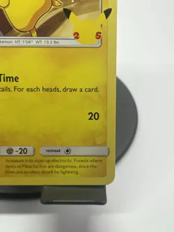 Pokemon TCG Pikachu 25/25 McDonald’s 25th Anniversary Promo Regular NM - Image 4