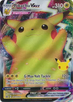 Pikachu VMAX - SWSH062 Sword & Shield Promo NM Pokemon TCG - Image 1