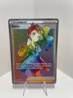Sonia (Secret) Pokemon • Secret Rare • 203/192 Rebel Clash - Image 1