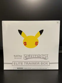Pokemon TCG 25th Anniversary Celebrations Elite Trainer Box ETB New W/ Sleeve - Image 1