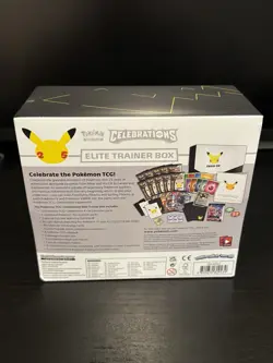 Pokemon TCG 25th Anniversary Celebrations Elite Trainer Box ETB New W/ Sleeve - Image 5
