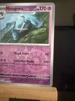 METAGROSS - 63 159 - Journey Together NM- Reverse Holo Rare - Pokemon TCG - Image 3