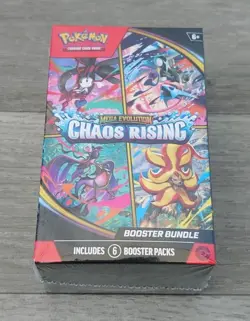 Pokemon TCG Chaos Rising Booster Bundle 6 Packs Brand New Factory Sealed - Image 1