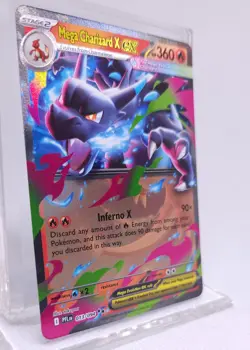 Pokemon Mega Charizard X ex 013/094 Double Rare Phantasmal Flames - Image 2