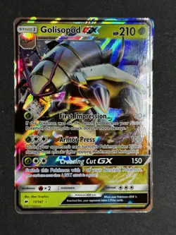 Golisopod GX 17/147 Burning Shadows Ultra Rare Pokemon TCG LP - Image 1