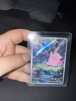 Pokemon Clefairy Illustration Rare Full Art Holo Sv09 094/088 English - Image 1