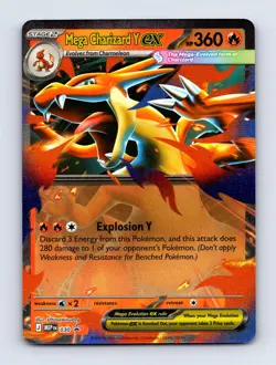 Mega Charizard Y ex 030 Holo Promo ME: Mega Evolution Promo - Image 1