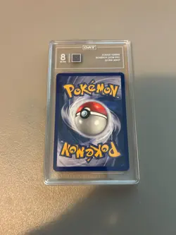 1999 Pokemon Fossil 1st Edition Energy Search 59/62 Graded TAG 8 - Image 2