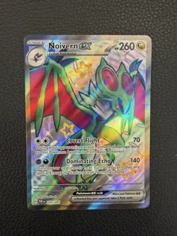 Pokemon TCG Noivern EX 220/091 Shiny Full Art Paldean Fates - Image 1
