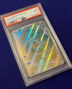 PSA 9 Squirtle #170 151 Pokemon 2023 MINT - Image 2