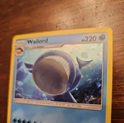 Wailord 40/168 Cosmos Holo Promo Blister Exclusives 040/168 Water Holo Pokemon C - Image 3