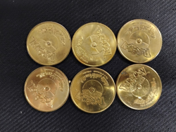 Pokemon 1998 Battle Coins - Lot of 6 - Image 2