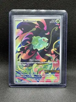Pokemon Bulbasaur (Mega Evolution Stamped) Mega Evolution Promos #133/132 NM - Image 1