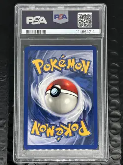 1999 POKEMON GAME BASE SET UNLIMITED #9 MAGNETON HOLO PSA 8 NM - Image 2