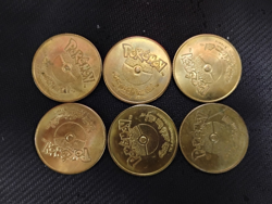 Pokemon 1998 Battle Coins - Lot of 6 - Image 2