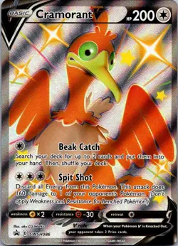 Cramorant V SWSH086 Holo Promo Sword & Shield Promo Pokemon Near Mint - Image 1