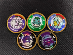 Pokemon 1998 Battle Coins - Lot of 5 - Image 1