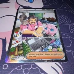 Pokemon TCG Saguaro Scarlet & Violet Paldea Evolved Full Art Trainer NM 270/193 - Image 2