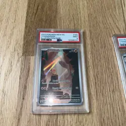 2023 Pokemon 151 Charmander, Charmeleon, Charizard SIR PSA 9 - Image 2