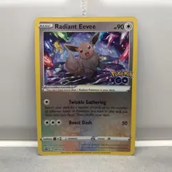 Pokemon Radiant Eevee SWSH230 Sword & Shield Promo Holo 90HP English - Image 1