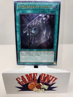 YuGiOh Spellbook of Secrets REDU-EN057 1st Edition Ultimate Rare LP - Image 1
