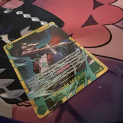 Dracule Mihawk OP14-119 Secret Rare The Azure Sea's Seven One Piece Foil NM - Image 4