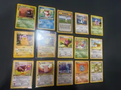 Lot of 15 Pokemon WOTC First Edition Cards LP Base Set Jungle 1999 Vintage - Image 3