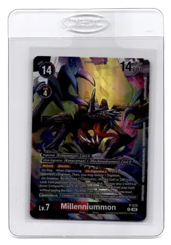 Digimon Promotion Cards #P-220 P Millenniummon (Time Stranger Box Topper) - Image 1