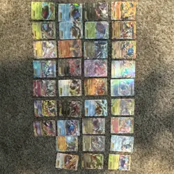 Nintendo Pokemon TCG Pikachu 45-Card Lot Holo EX English Standard Size - Image 1