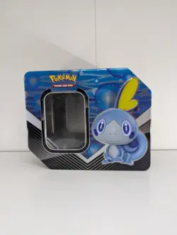 POKEMON TRADING CARD GAME~EMPTY METAL TIN~STORAGE BOX~ORGANIZER NEW Sobble - Image 1