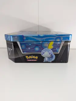 POKEMON TRADING CARD GAME~EMPTY METAL TIN~STORAGE BOX~ORGANIZER NEW Sobble - Image 4