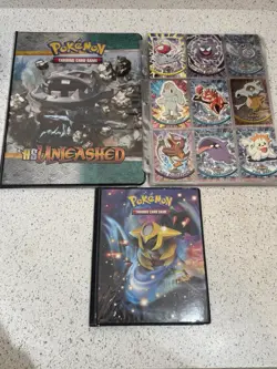 Vintage Pokemon English & Japanese Card Lot w/ Extras - Topps - Holos - Binders! - Image 1