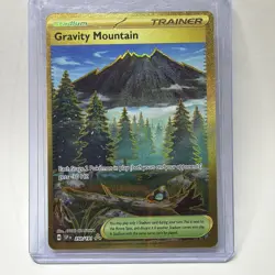 Pokemon Card TCG - Gravity Mountain 250/191 - Surging Sparks - Hyper Rare - NM ⭐ - Image 1