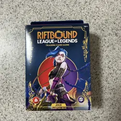 Riftbound League Of Legends TCG - Jinx Champion Deck - 56 Card Starter Deck - Image 1