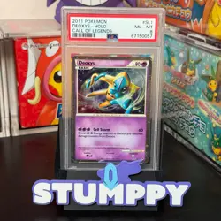 PSA 8 DEOXYS SL1 | Call Of Legends Holo Double Swirl! Pokemon Card - Image 1