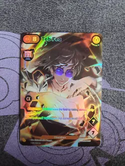 Azuki Trading Card Game Teb Fea Alternate Art Alpha Stamp AZK-054 - Image 1