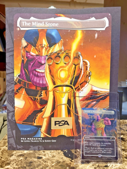 2026 May PSA Promo Magic The Gathering Thanos Swords To Plowshares + Issue LOOK - Image 1