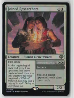 Joined Researchers 23 Rare Secrets of Strixhaven Foil Near Mint - Image 1
