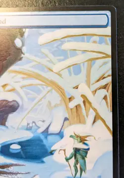Island (Winter Full Art) 0269 BLB Land Bloomburrow Magic: The Gathering - Image 3
