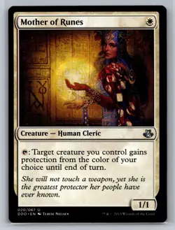 Duel Decks: Elspeth vs. Kiora #20 Mother of Runes *M6 - Image 1