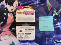 Fusion Strike Checklane Blister Pack w/ Blitzle Promo Factory Sealed Pokemon TCG - Image 2