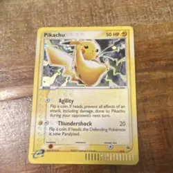 Nintendo Pikachu 012 Promo Holo Pokemon TCG Card 2003 Thundershock 50 HP - Image 1